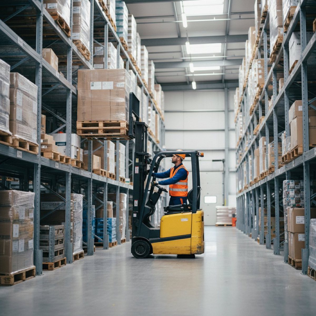 Staplerfahrer im Lager – Logistik & Produktion
