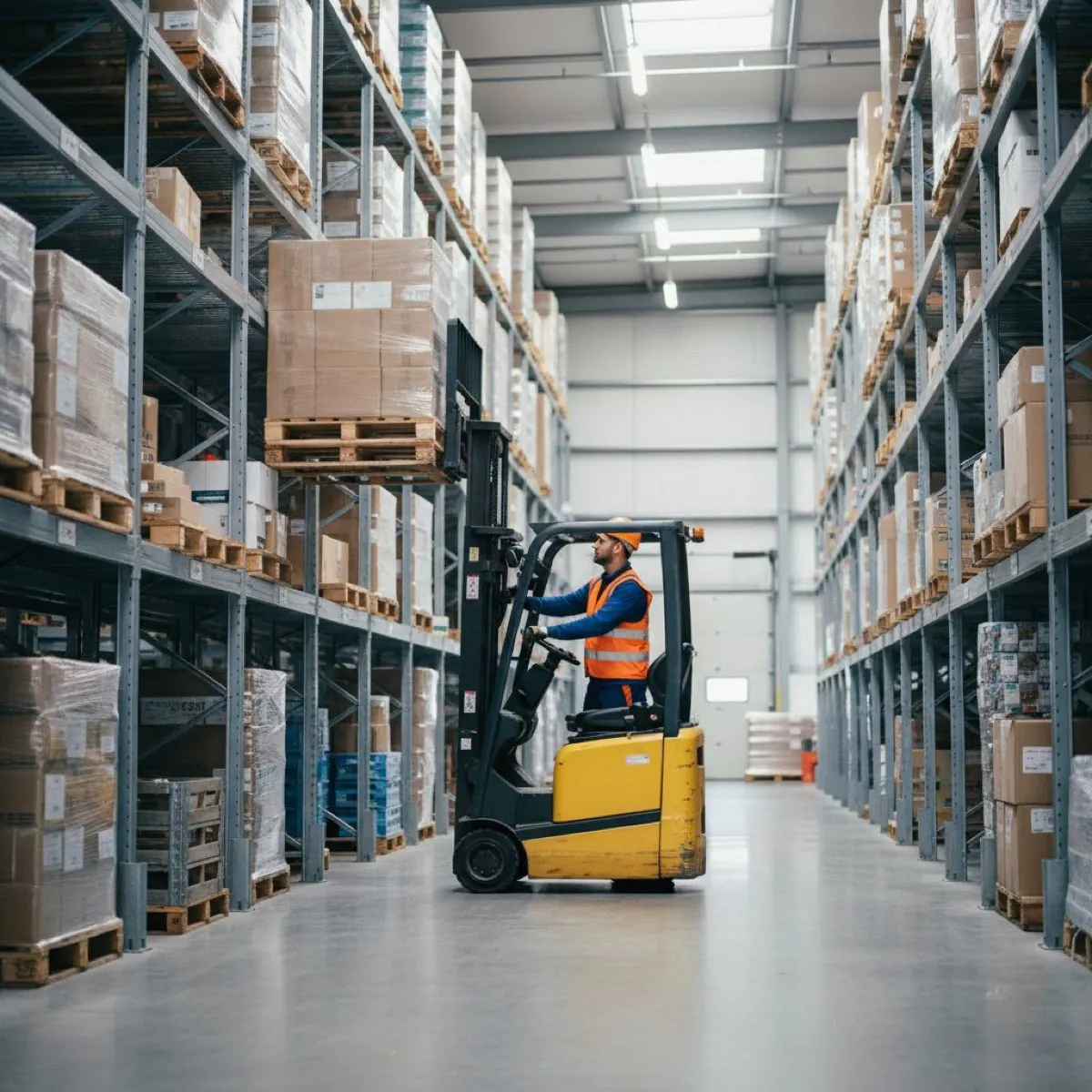 Staplerfahrer im Lager – Logistik & Produktion